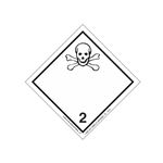 International Wordless Labels - Poison Gas 2