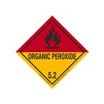 Organic Peroxide Shipping Label