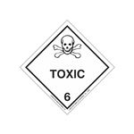 Toxic Shipping Label