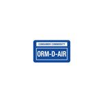 ORM - D Labels - Consumer Commodity - Air 1 3/8" x 2 1/4"