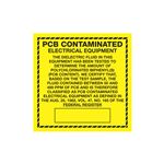 PCB Contaminated Electrical Equipment 6 x 6