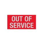 Out of Service - Write-On Decal