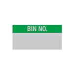 Bin No. - Write-On Decal