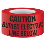 Underground Warning Tape-Detectable-Buried Electric Line