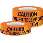 Buried Telephone Line Non-Detectable Tape