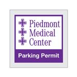 Unnumbered Custom Parking Permits - Square 3 x 3