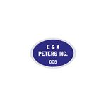 Numbered Custom Parking Permits - Oval 2 x 3