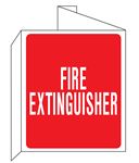 Fire Extinguisher 3D Wall Sign 8"x14"