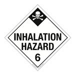 Class 6 - Inhalation Hazard Worded Placard