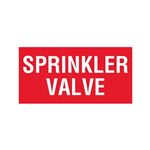 Sprinkler Valve - Vinyl Marker - 6 x 12