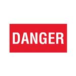 Danger - Vinyl Marker