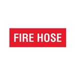 Fire Hose - Vinyl Marker - 4 x 12