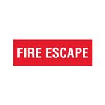Fire Escape - Vinyl Marker - 4 x 12