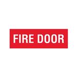 Fire Door - Vinyl Marker - 4 x 12
