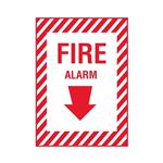 Fire Alarm - Vinyl Marker