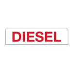 Truck/Tank Decals - Diesel - 4" Letter 6 x 24