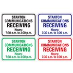 Custom Traffic and Parking Signs - Horizontal 12 x 18
