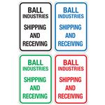Jiffy Traffic and Parking Signs - Vertical - 12 x 18