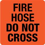 Interchangeable A-Frame Sign - Fire Hose Do Not Cross