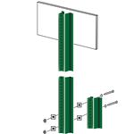 Breakaway U-Channel Post