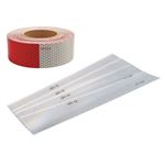 Contin. Pattern Kit 2"x150' RD/WH roll/4- 2x12 WH strips