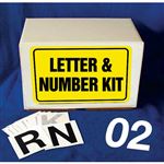 Die Cut Numbers and Letters Combo Kit