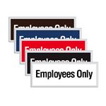 Engraved Door Sign - Employees Only