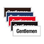 Engraved Door Sign - Gentlemen