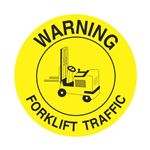 Anti-Slip Floor Decals - Warning Forklift Traffic