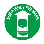 Anti-Slip Floor Decals - Emergency Eye Wash