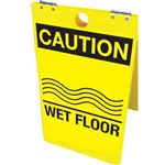 Caution Wet Floor Floor Stand 12x20