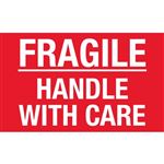 Fragile Handle With Care - 3 x 5