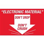 Electronic Material Don't Drop Don't Crush - 2 x 3