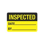 Calibration Hot Labels - Inspected Date/By 1 1/2 x 2 3/8