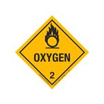 Oxygen Shipping Label