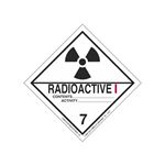 Radioactive I Shipping Label