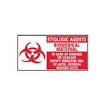 Etiologic Agent Label