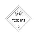 Toxic Gas Shipping Label