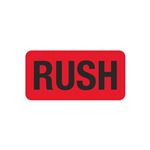 Pre-Printed Hot Strips - Rush - 1 x 2