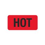 Pre-Printed Hot Strips - HOT - 1 x 2