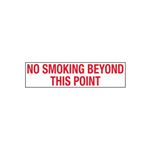 No Smoking Beyond This Point - 2 x 8