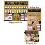 Lockout Centers - Personal Size Center with Components 10x12