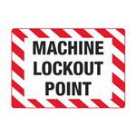 Machine Lockout Point - Decal