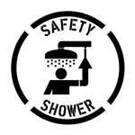 Safety Shower Stencil - 2' x 2'