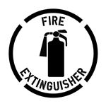 Fire Extinguisher Stencil - 2' x 2'