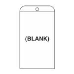 Self-Laminating Tags - Blank Tag 3 1/8 x 5 5/8