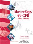 Master Regs 49 CFR, Standard Bound, Revised November 2024
