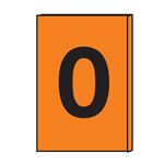 Pole and Cable Markers - 1" Orange Vertical