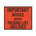 Important Invoice And/Or Packing List Enclosed Envelope