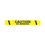 Printed Vinyl Tape - Caution No Smoking